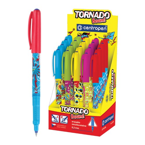 Pero kuličkové CENTROPEN Tornado Boom! náhodný výběr