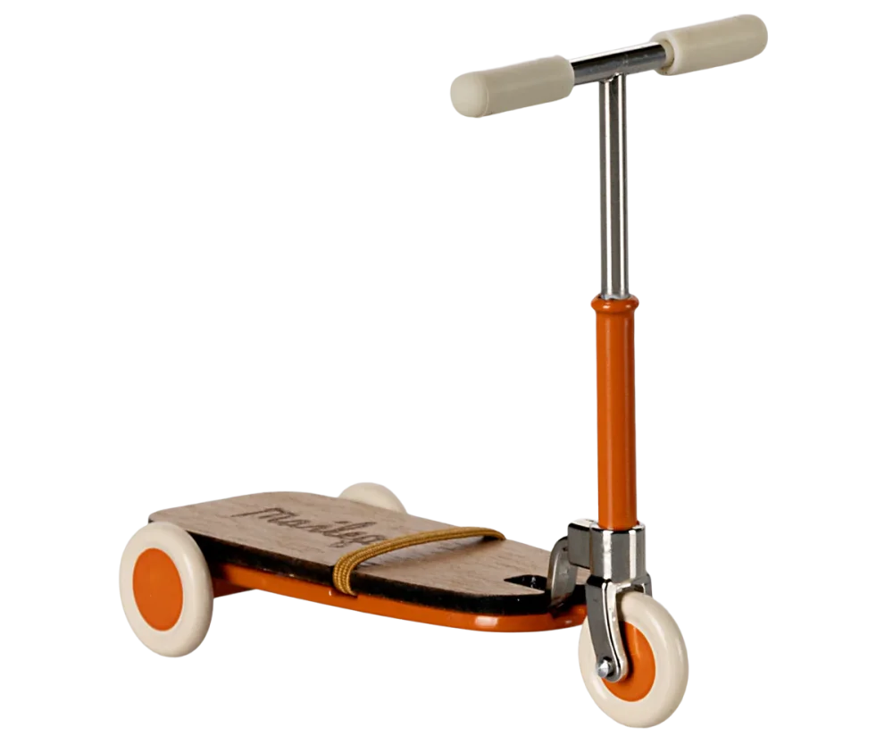 Kolobežka orange pre myšku Maileg