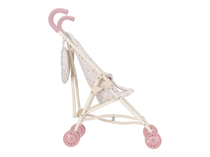 Little Dutch Kočík pre bábiky golfky skladací Soft Flowers