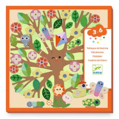 Filzbilder der Jahreszeiten