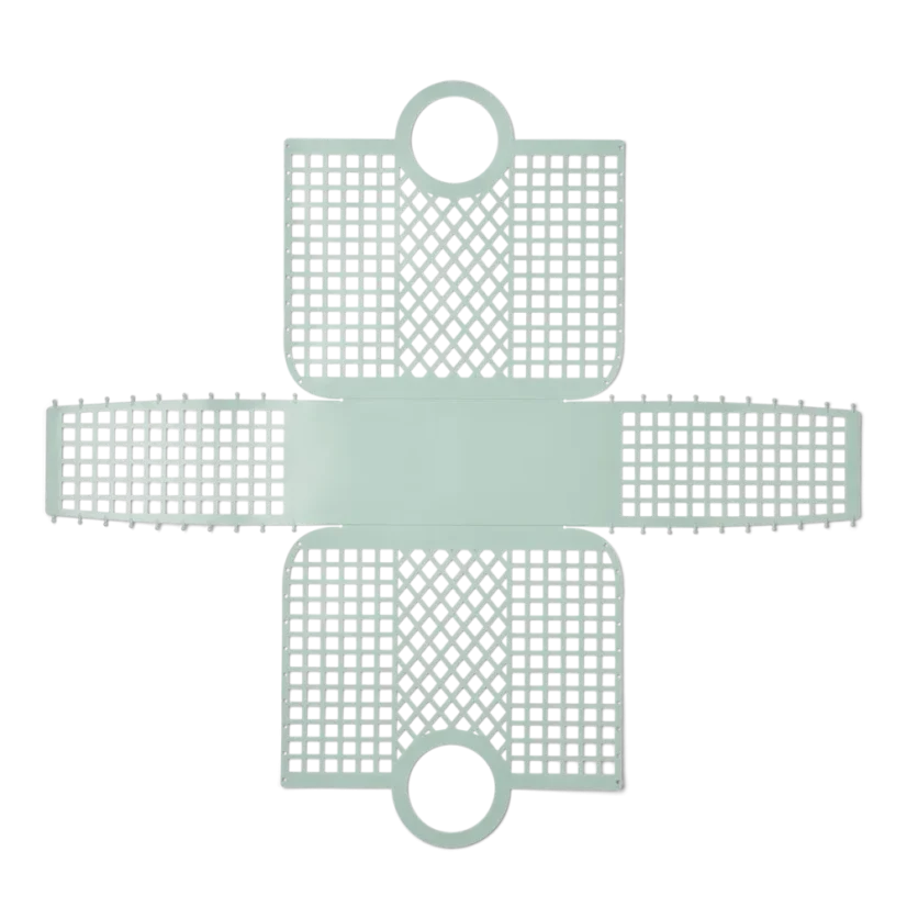 Großer Korb BLOOM in der FarbeLight peppermint