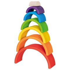 Holzpuzzle Kleiner Regenbogen