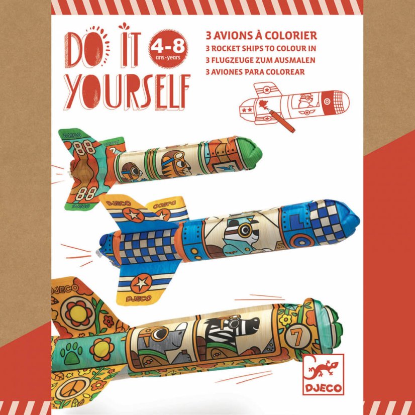 DIY-Vyrob si sam/a: Nafukovacie rakety