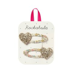 Schimmerndes Petal Glitter Heart