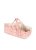 Přenosná postýlka Lacy pink