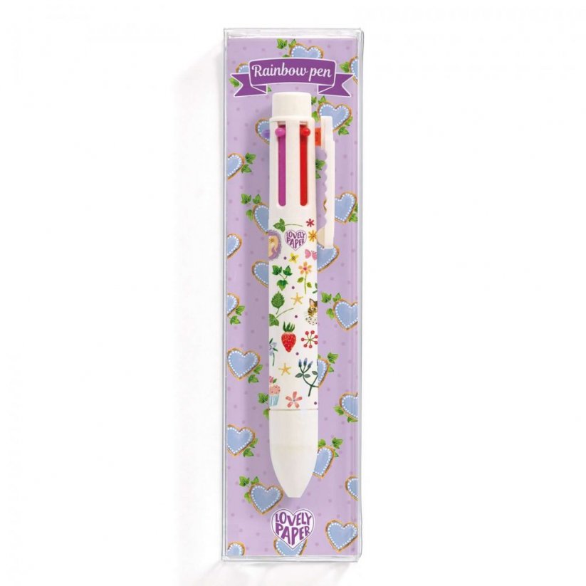 6-barevné gelové pero různé druhy - 6-barevné gelové pero: Aiko