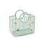 Malý košík Samantha Light Peppermint s ozdobami