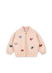 Detská bunda bomber Cameo srdiečka rôzne veľkosti