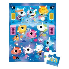 Puzzle v kufříku Jednorožec na koncertě 24 ks