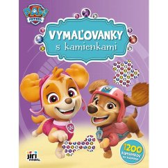 Maľovanky s kamienkami Labková patrola