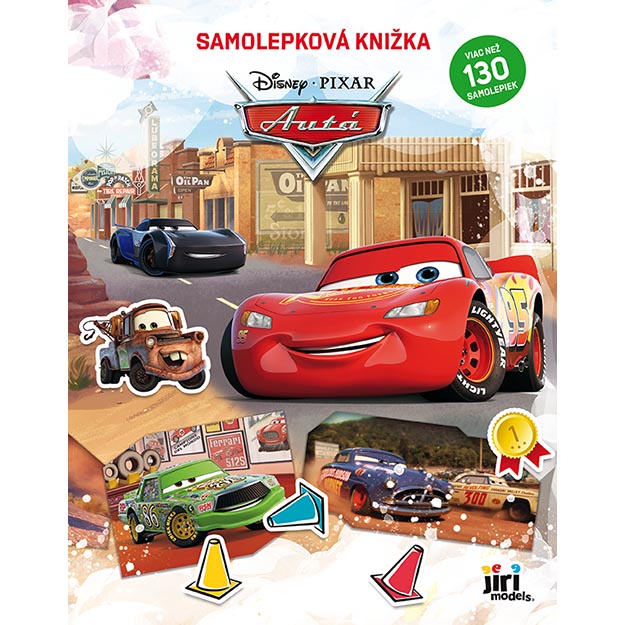 Samolepková knížka Auta