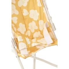 Kočík pre bábiky Flower / Lemon yellow