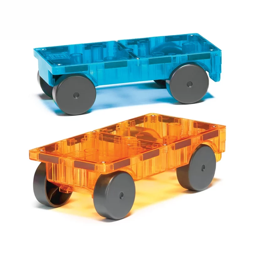Magnetbausatz Cars 2 Werkstatt Blau/Orange