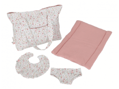 Little Dutch Soft Flowers Puppen-Wickeltasche