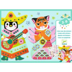 Gestalten mit Stickersteinen