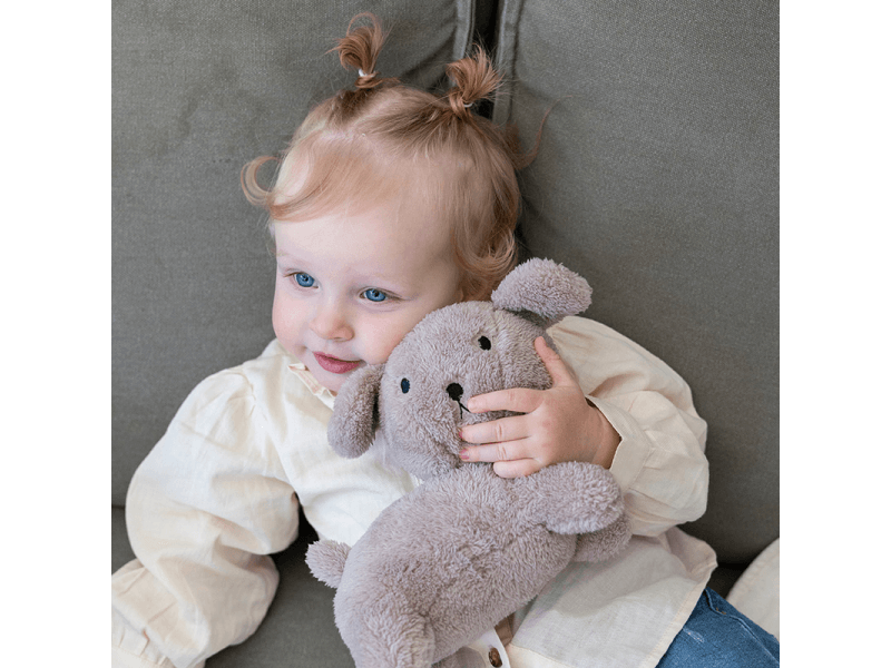 Little Dutch Psík snuffie fluffy taupe 25 cm