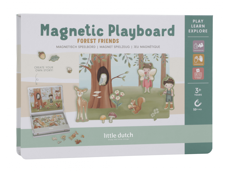 Little Dutch Magnetická hra Forest Friends