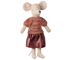 Oblečenie sukňa a blúzka pre maminu Maileg