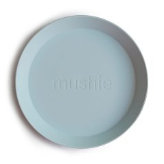Mushie kulatý talíř 2 ks různé barvy