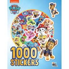 1 000 samolepiek v zošite Labková patrola