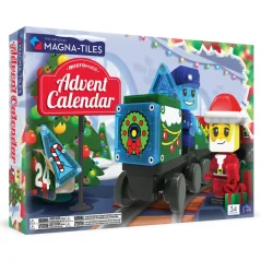 Magnetická stavebnice Adventní kalendář 34 dílů