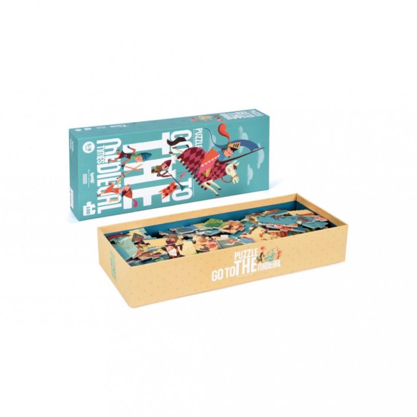 Puzzle ideme na hrad - 100 ks