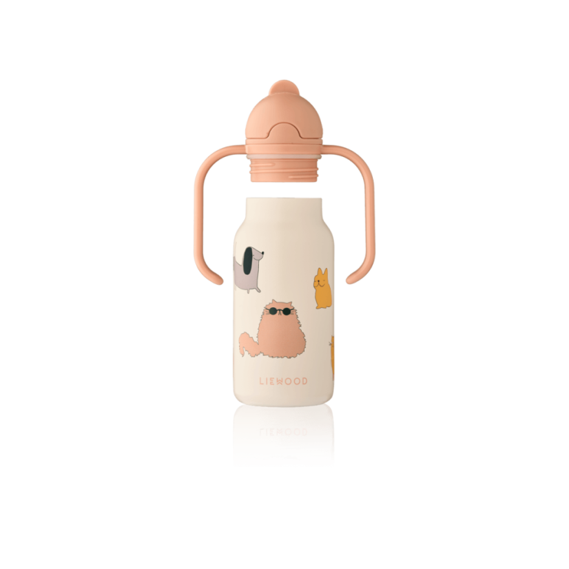 Termofľaša Kimmie Cats and Dogs / Sandy 250ml