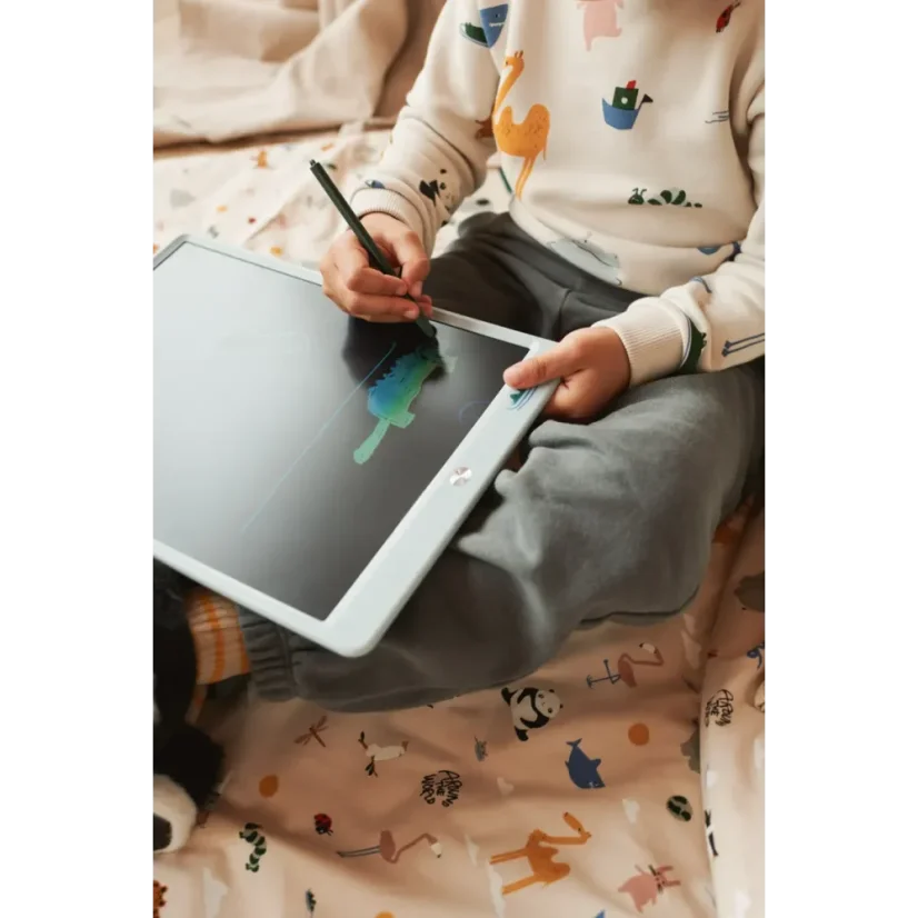 Detský tablet na kreslenie Zora Croco / Dove blue