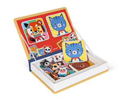 Magnetibook Zvieratá Puzzle