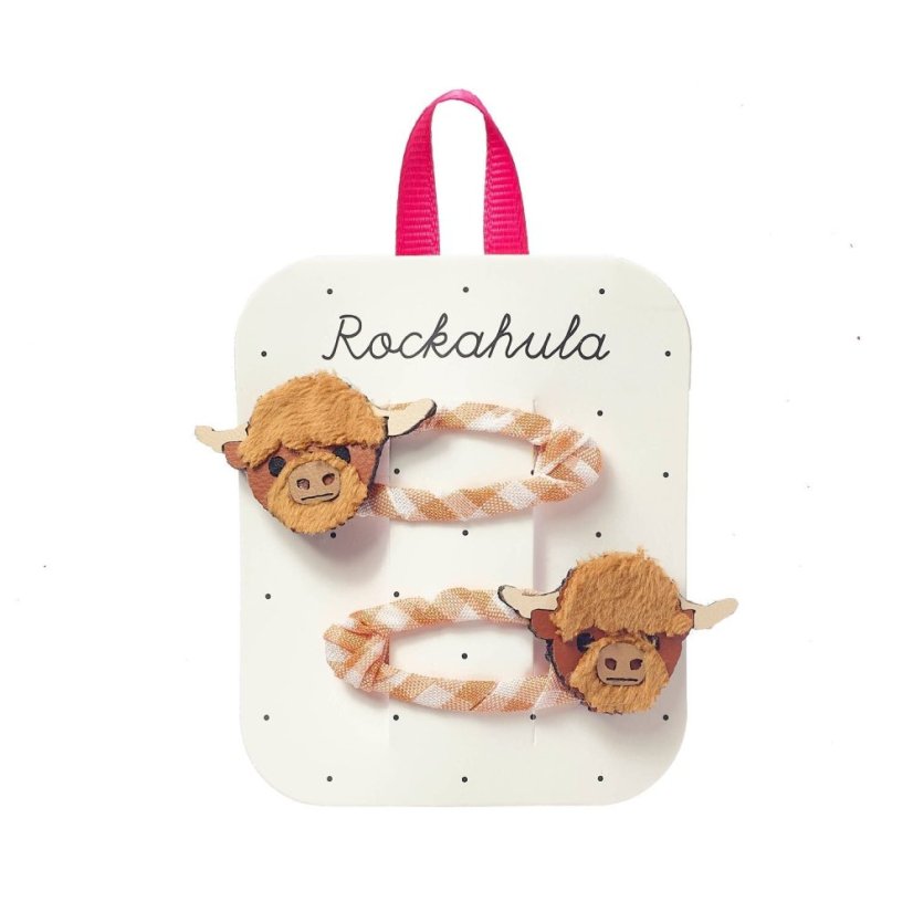 Clips klicken - klack Hettie Highland Cow