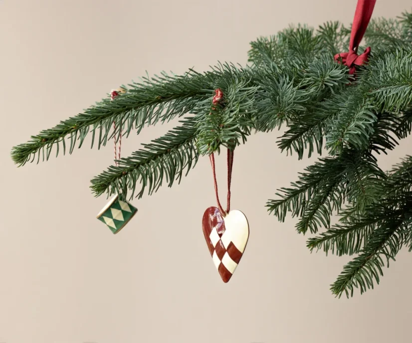 Weihnachtsdekoration - großes Herz in verschiedenen Farben Maileg