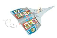 Tvorivá sada Origami lietadlá (pre chlapcov)
