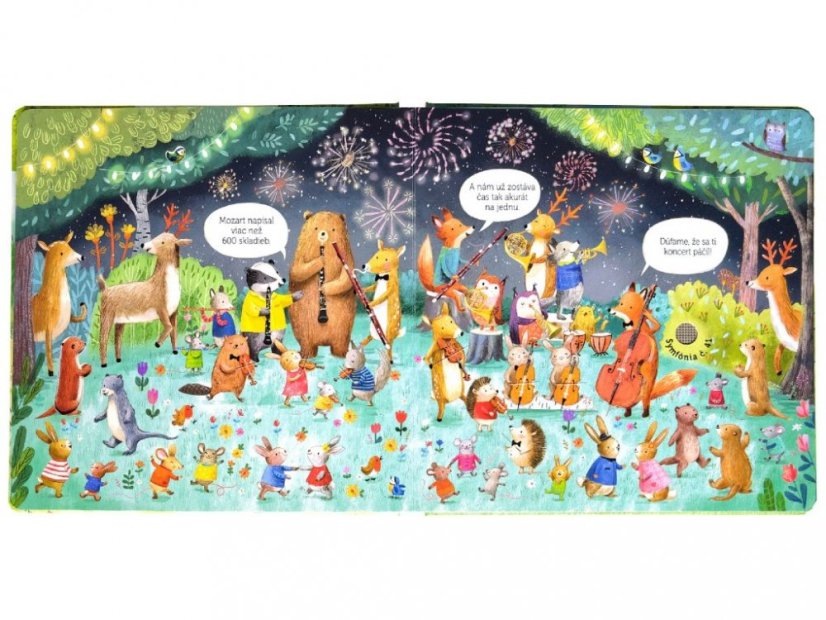 Ein Orchester aus Tieren spielt Mozart