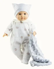 Realistické miminko - holčička Laya s dečkou