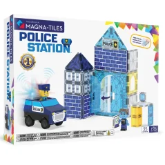 Magnetická stavebnice Police Station 35 dílů