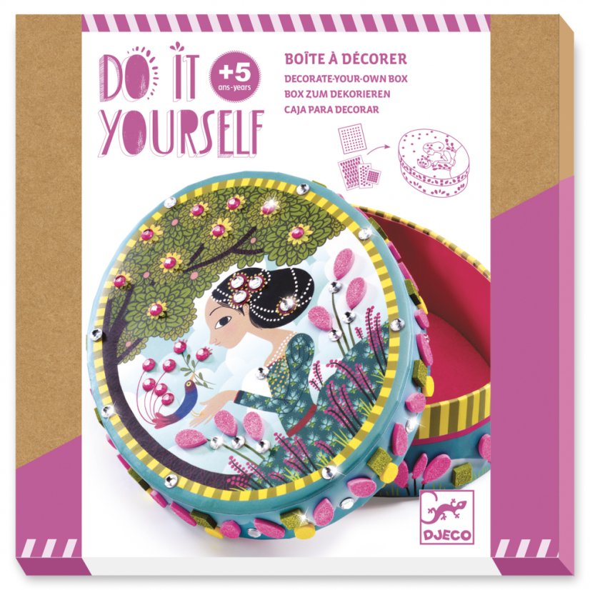 DIY – Ozdob si škatuľku – Pokladíky