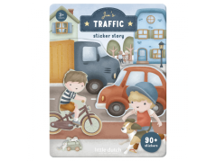 Little Dutch Stickerbuch Transport Jim