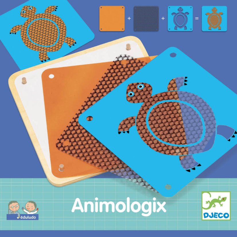 Eduludo - Animologix Skladanie obrázkov