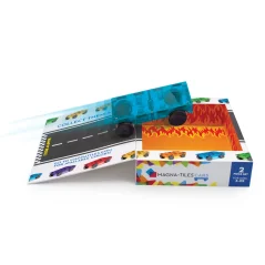 Magnetbausatz Cars 2 Werkstatt Blau/Orange