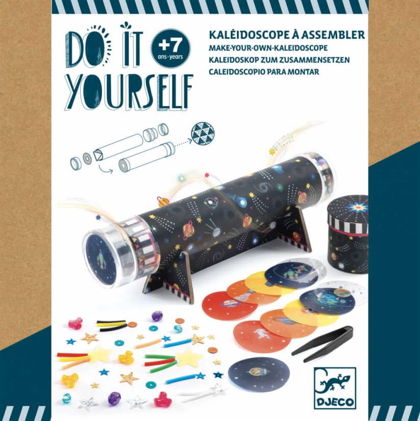 DIY: Vyrob si sam/a Kaleidoskop: Vesmír