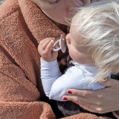 BIBS De Lux Naturkautschuk-Schnuller 2 Stück - Größe 1 verschiedene Typen