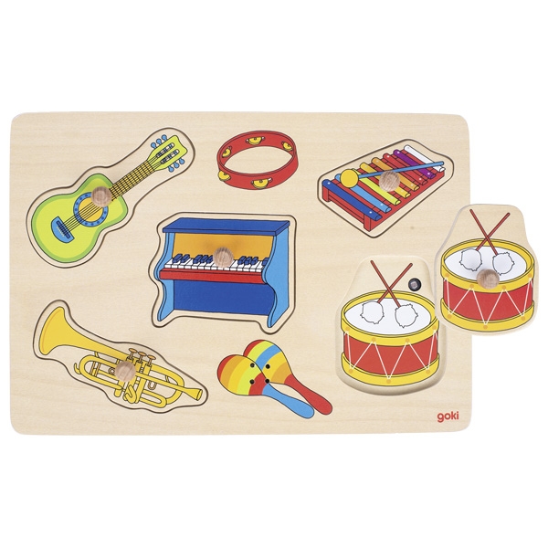 Sound-Puzzle-Musikinstrumente