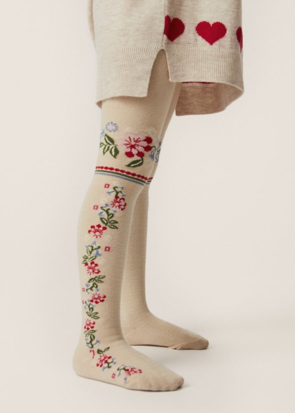 Pančuchy 2ks navy/creme rôzne veľkosti