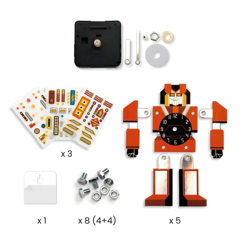 DIY-Vytvor si sám hodiny Robot