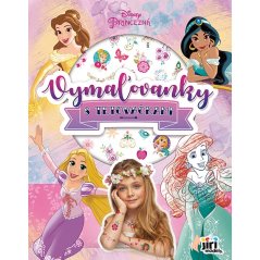 Omalovánky s tetováním Princezny