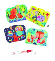 Magické vybarvování: Ukrytí v lese