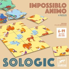 SOLOGIC Zvířátka Hlavolam Impossiblo