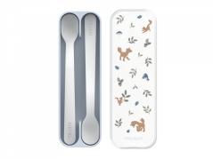 Little Dutch Löffel 2 Stück mit Etui Forest Friends
