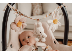 Kette für den Miffy-Kaninchen-Autositz mit Vintage-Blumen