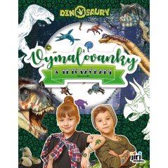 Maľovanky s tetovaním Dinosaury